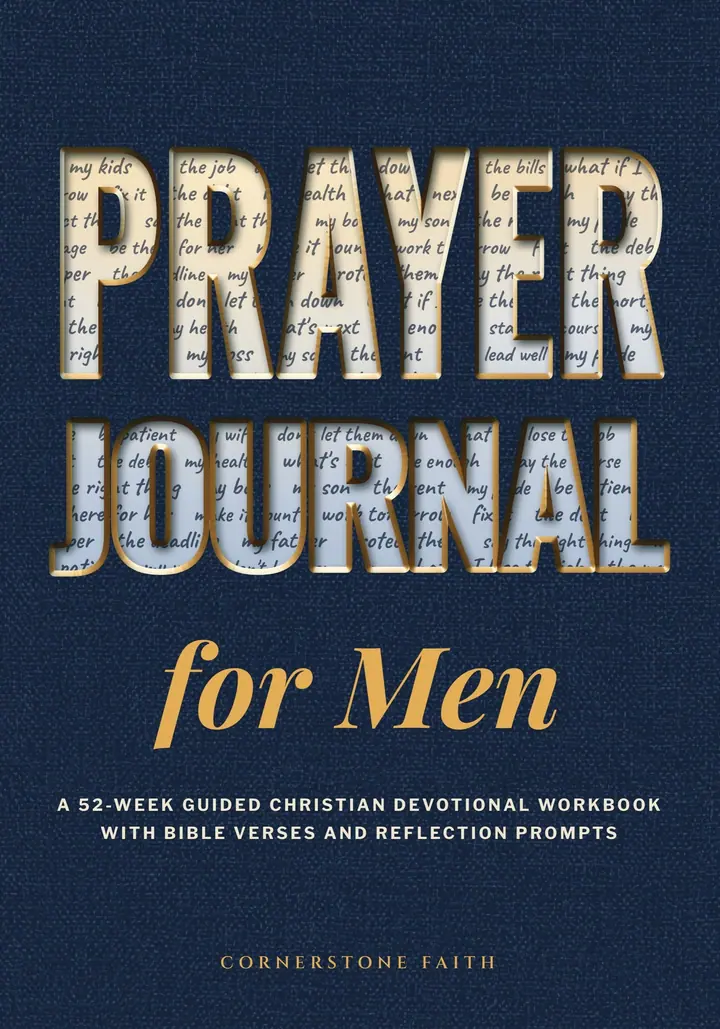 Cover of Prayer Journal for Men