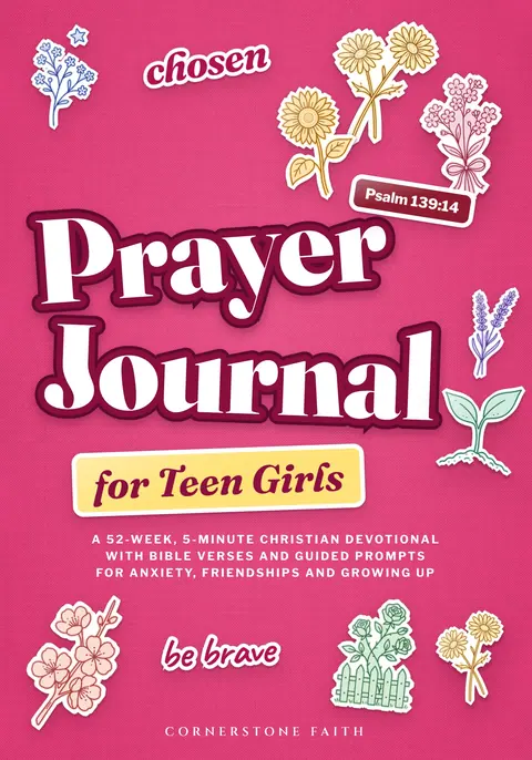 Cover of Prayer Journal for Teen Girls